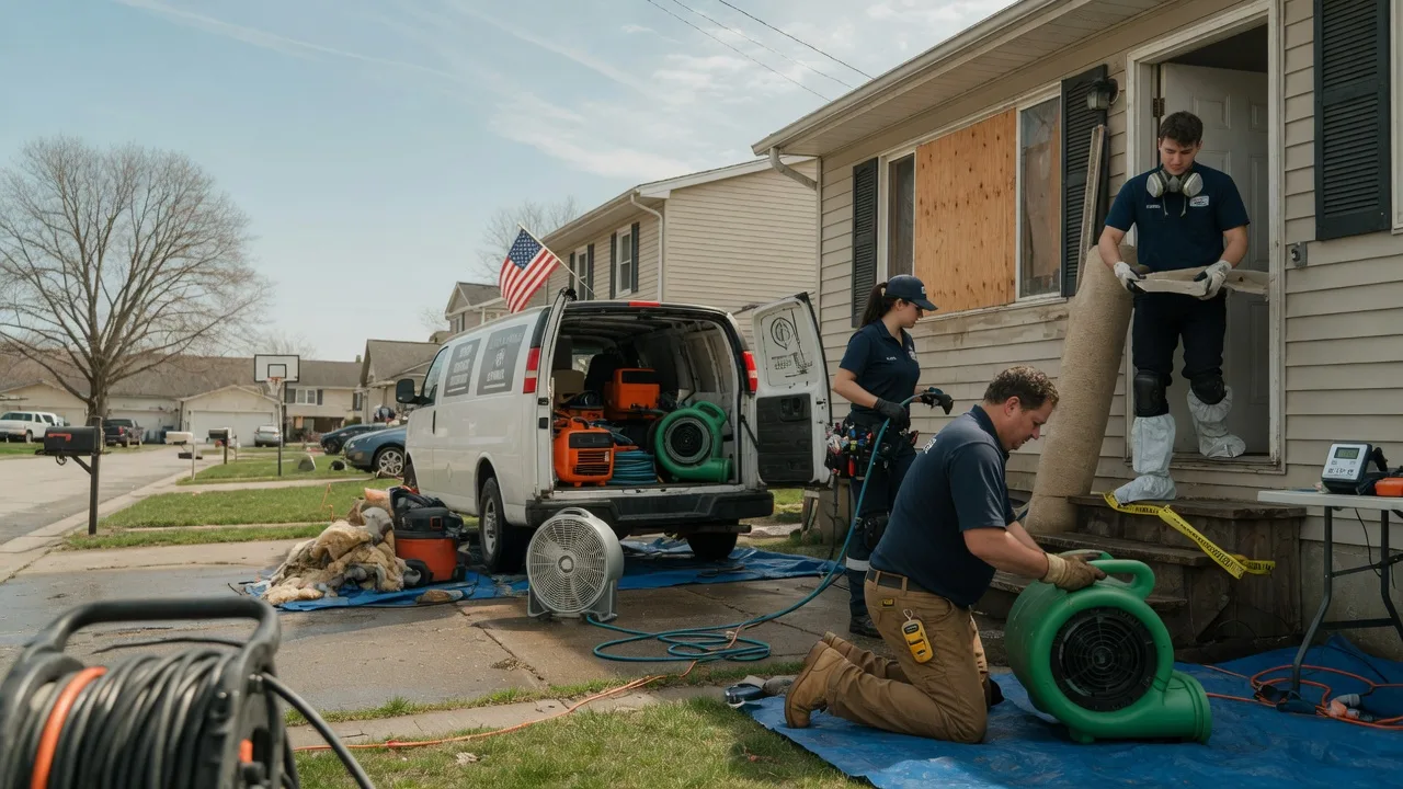 Water Damage Restoration in Reardan, WA near me